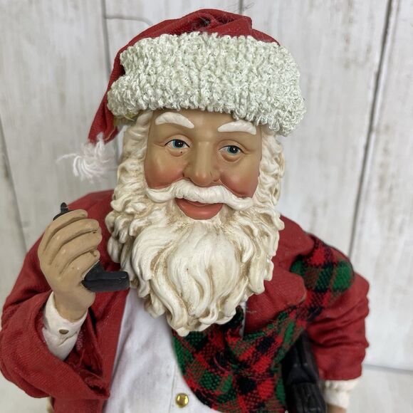 2000 Clothtique Possible Dreams Dressed For Success Santa Cell Phone - Picture 2 of 11